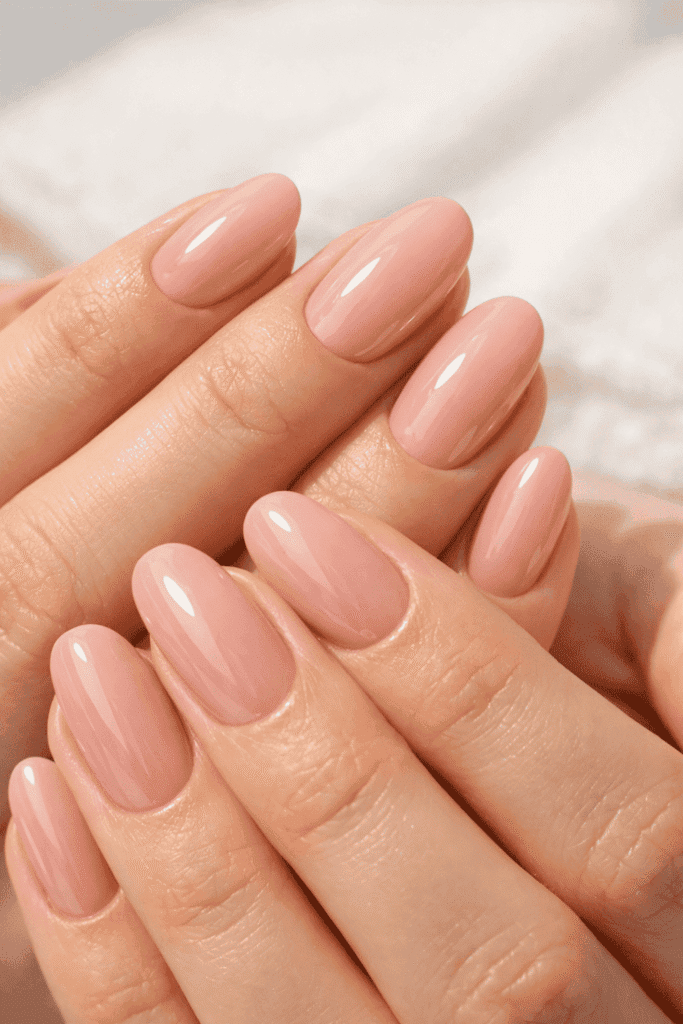 Unhas em Alta: unhas nude elegância atemporal