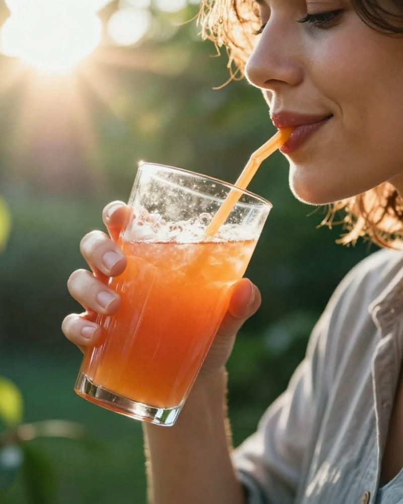 benefícios de tomar suco detox pela manhã em jejum