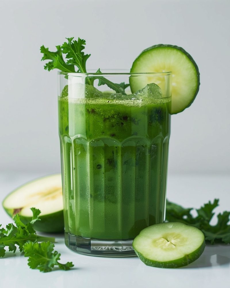 Suco detox para desinchar em 3 dias com couve e limão